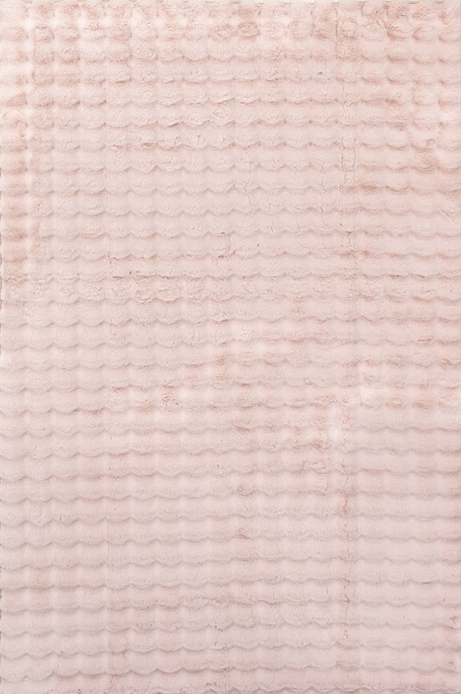 Bubble Blush - Machine Washable Soft Rug