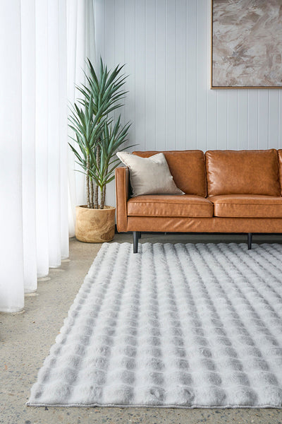 Bubble Silver - Machine Washable Soft Rug, Rugs Online Rugs Sydney Australia, www.rugsonlinerugs.com.au