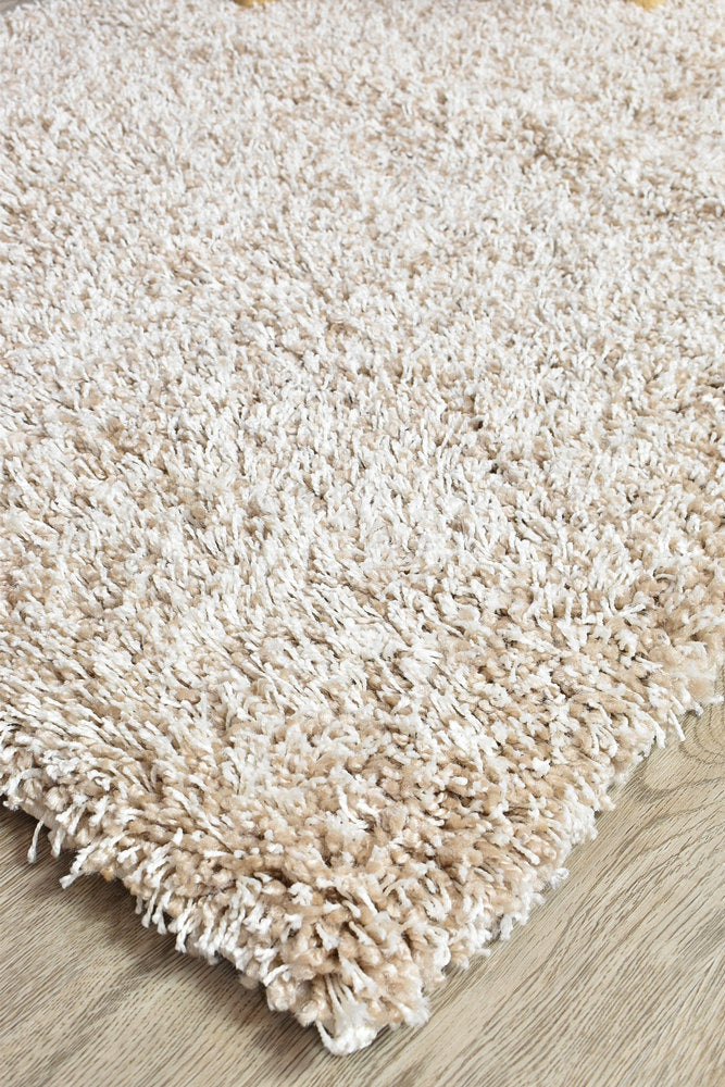 Leona Beige Runner Rug