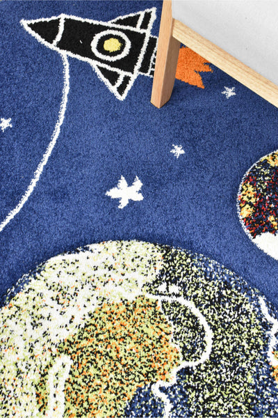 Dream Kids D359A Space Round Rugs