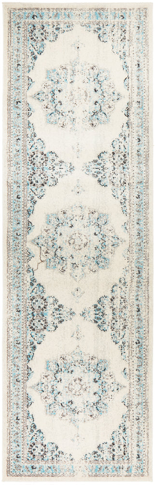 Century 922 White Runner Rug