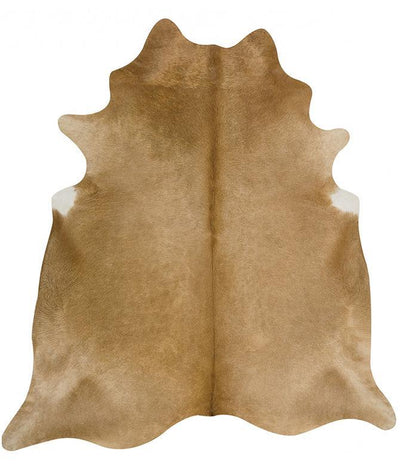 Exquisite Natural Cow Hide Beige