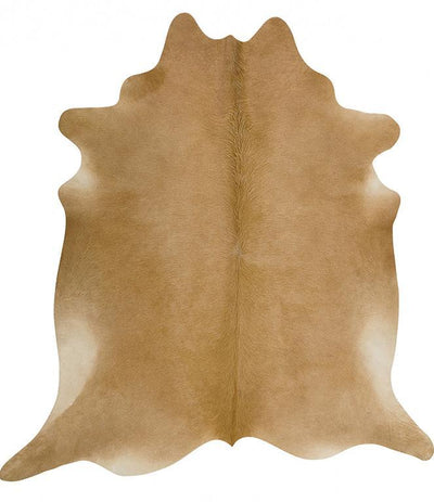 Exquisite Natural Cow Hide Beige