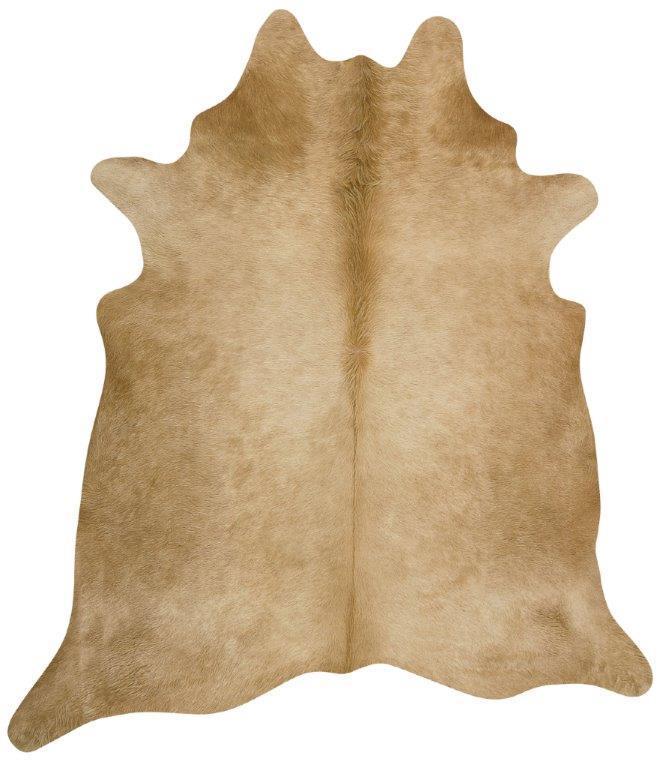 Exquisite Natural Cow Hide Beige