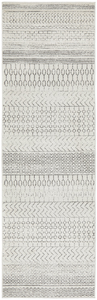 Chrome Harper Silver Runner Rug