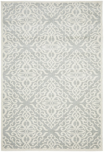 Chrome Lydia Silver Rug