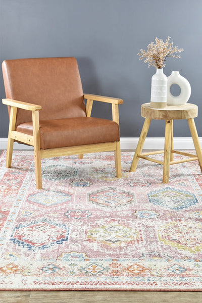 Mosman Casablanca 0414A Tile Rose Rug