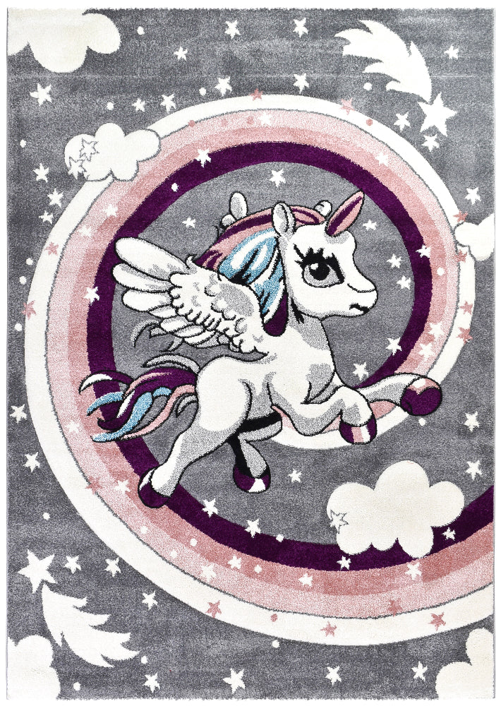 Dream Kids D345A Unicorn Rug,Rugs Online Rugs Sydney Australia, www.rugsonlinerugs.com.au