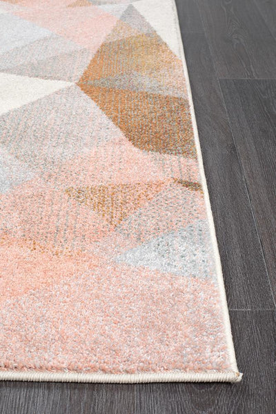 Dimensions Divinity Shatter Blush Modern Rug