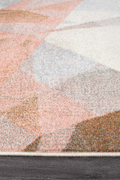 Dimensions Divinity Shatter Blush Modern Rug