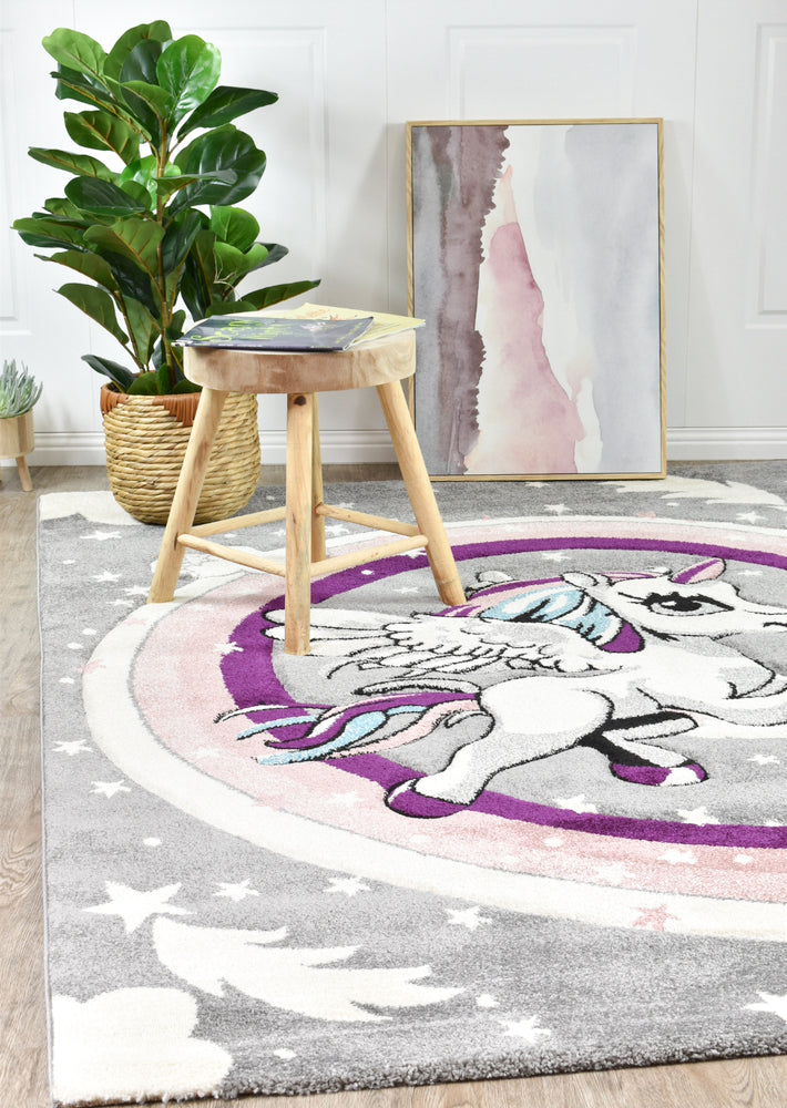 Dream Kids D345A Unicorn Rug,Rugs Online Rugs Sydney Australia, www.rugsonlinerugs.com.au