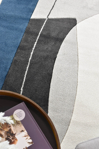 Aria Grey Blue Rug