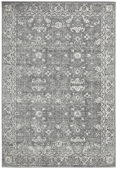 Evoke Pidgeon Grey Transitional Rug