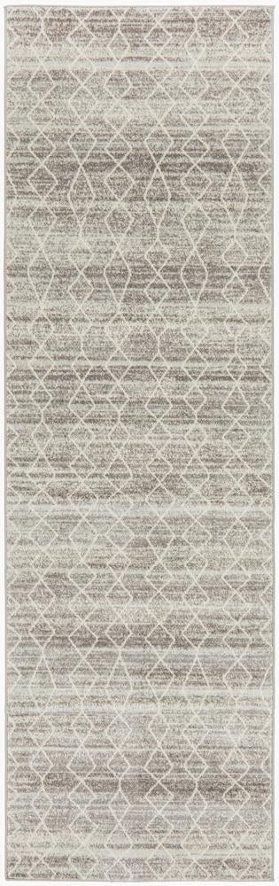 Evoke Remy Silver Transitional Runner Rug