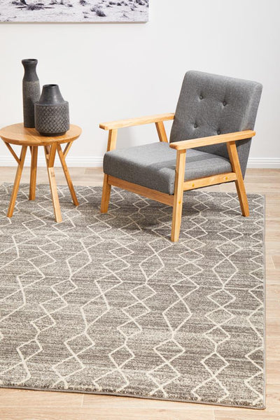 Evoke Remy Silver Transitional Rug