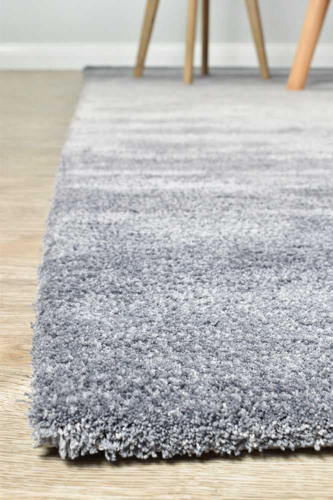 Ombre Grey Shaggy Rug