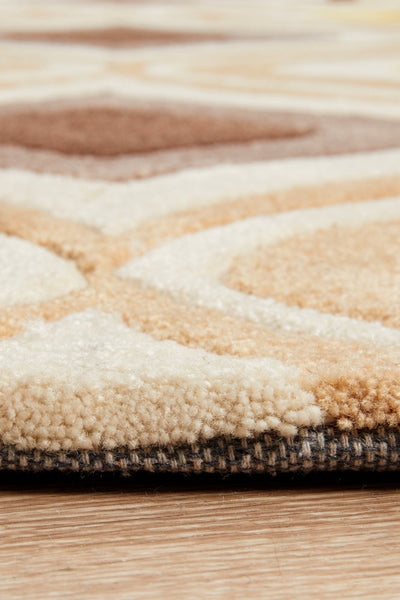 Gold Collection 629 Brown & Gold Rug