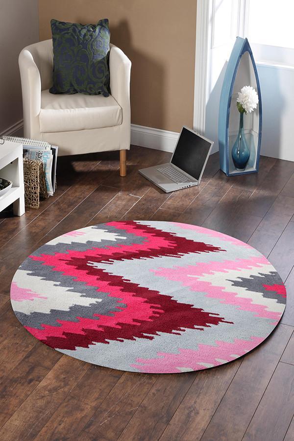 Gold Collection 630 Berry Round Rug