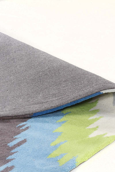 Gold Collection 630 Blue & Green Rug