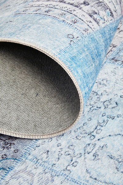 Illusions 121 Denim Runner Rug