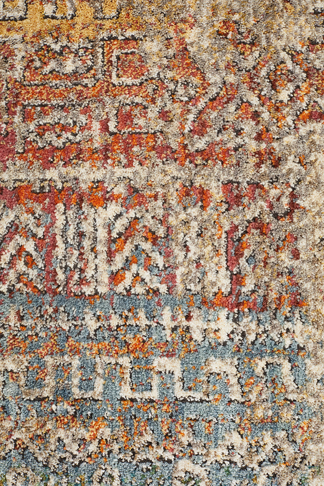Jezebel Fluid Rainbows Modern Multi Rug