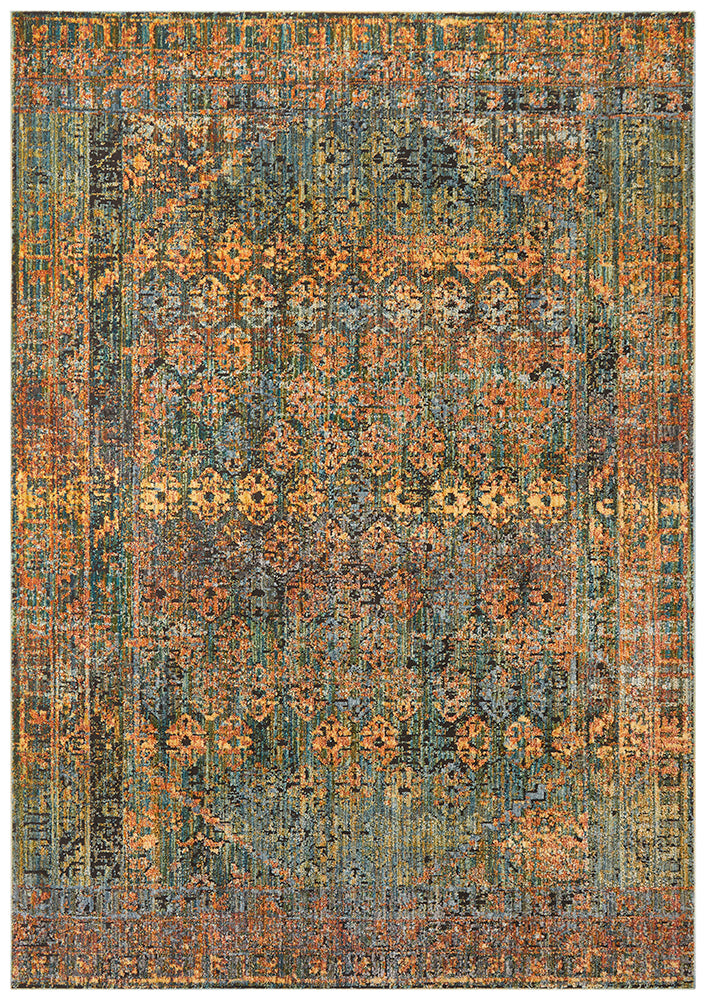 Jezebel Fluid Daylight Modern Blue Rug