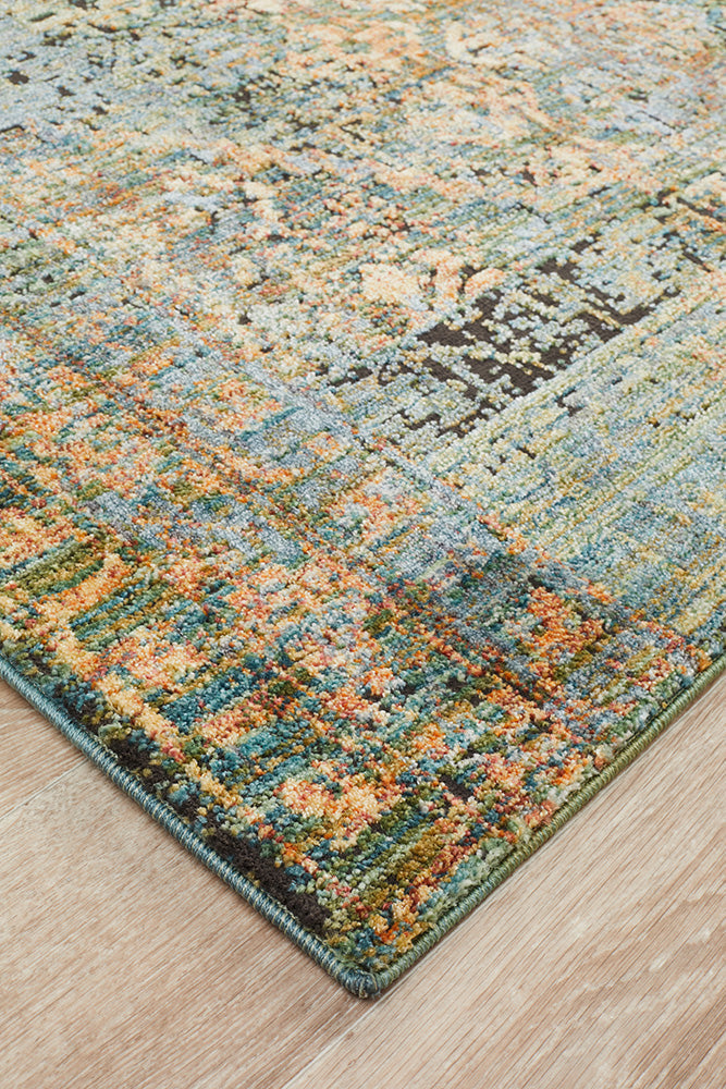 Jezebel Fluid Daylight Modern Blue Rug