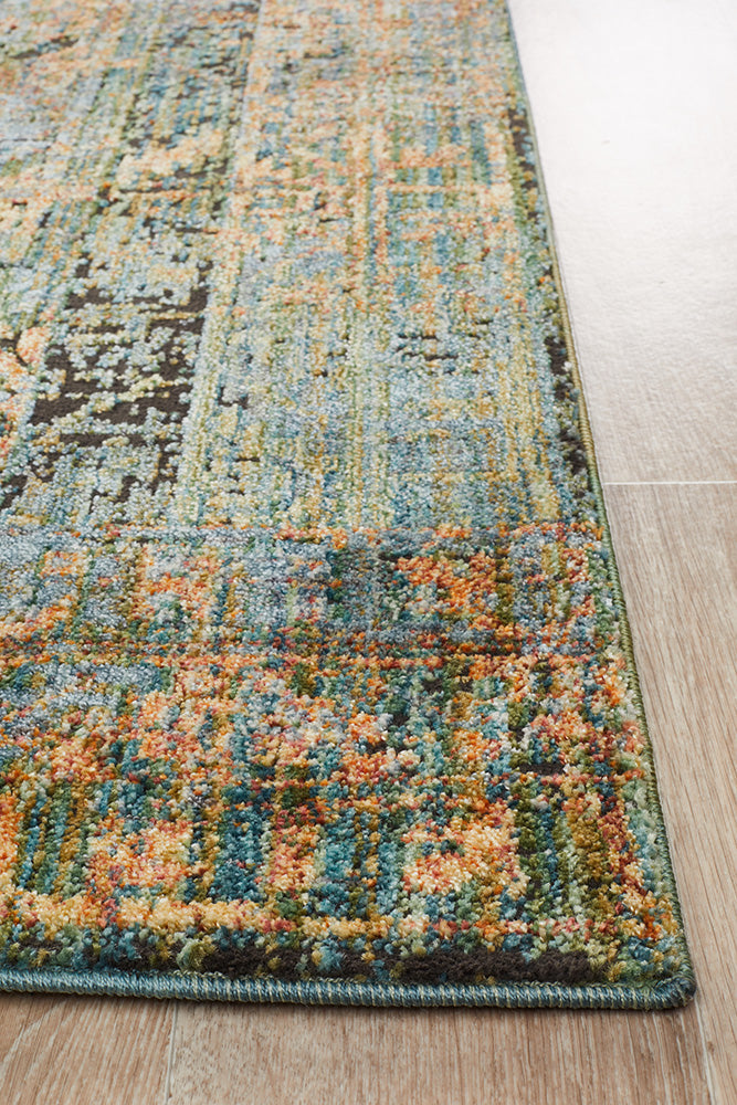 Jezebel Fluid Daylight Modern Blue Rug