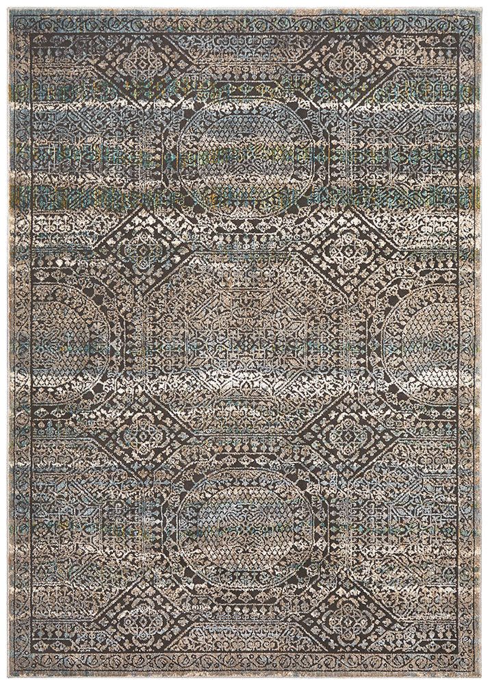 Jezebel Fluid Morrow Modern Blue Rug