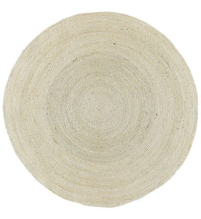 Anglo Jute Beige Round Rug