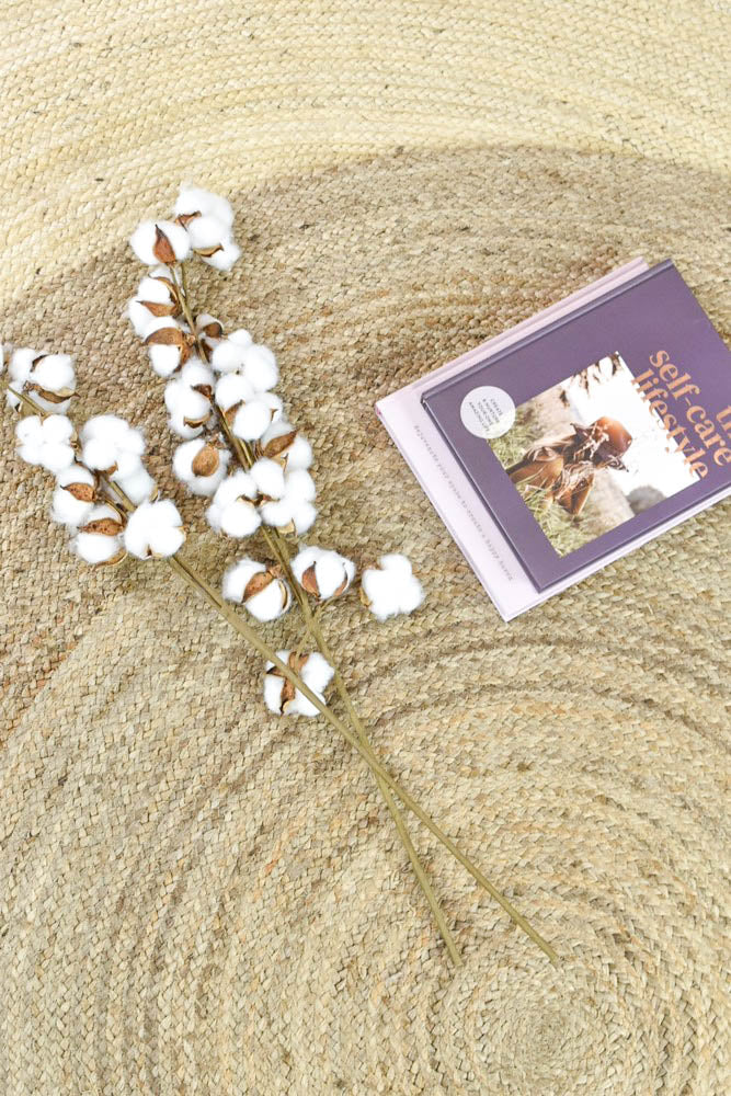 Anglo Jute Natural Round Rug