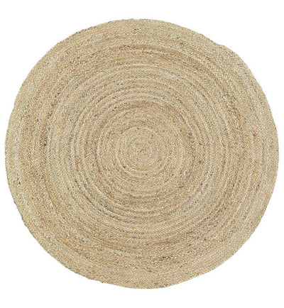 Anglo Jute Natural Round Rug