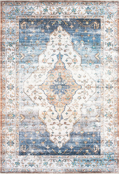 Washable Blair Blue Rug, Rugs Online Rugs Sydney Australia, www.rugsonlinerugs.com.au