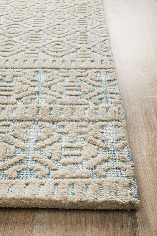 Levi Lucy Blue Green Rug