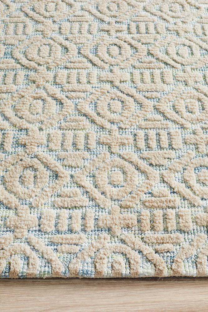 Levi Lucy Blue Green Rug