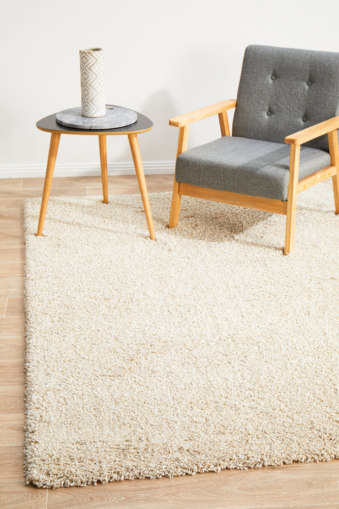 Laguna Cream Plush Rug