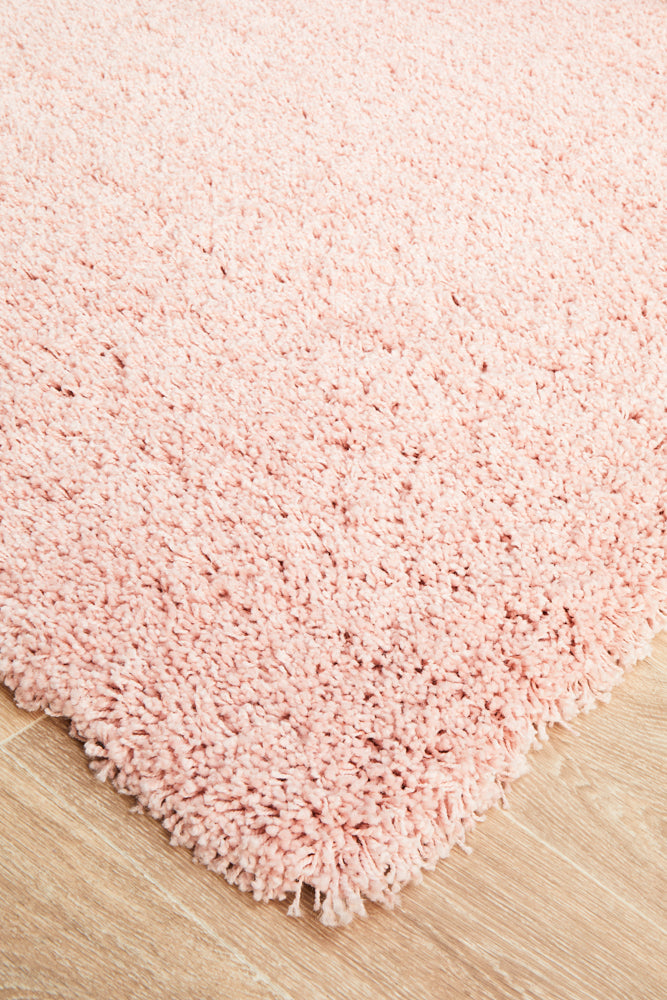 Laguna Pink Plush Rug