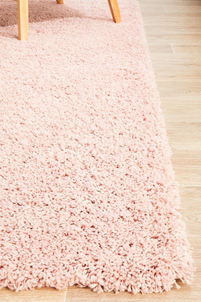 Laguna Pink Plush Rug