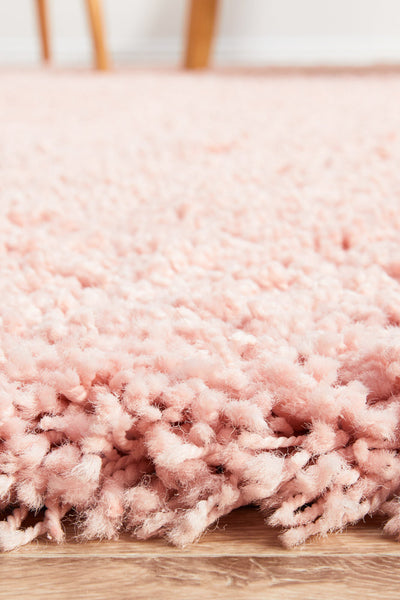 Laguna Pink Plush Rug