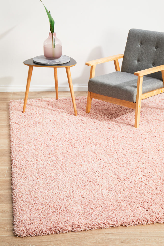 Laguna Pink Plush Rug