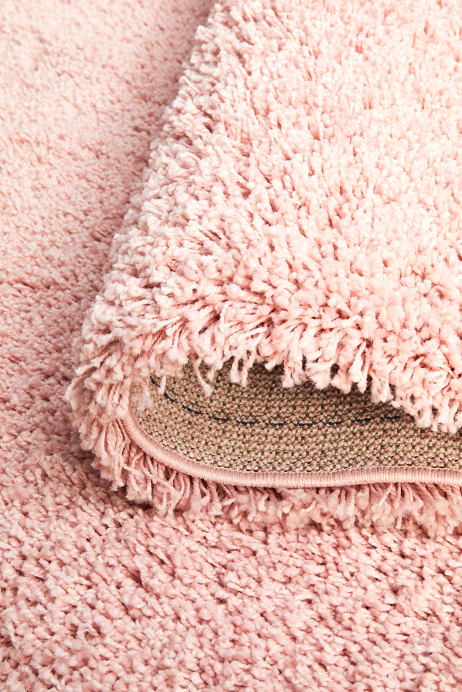 Laguna Pink Plush Rug