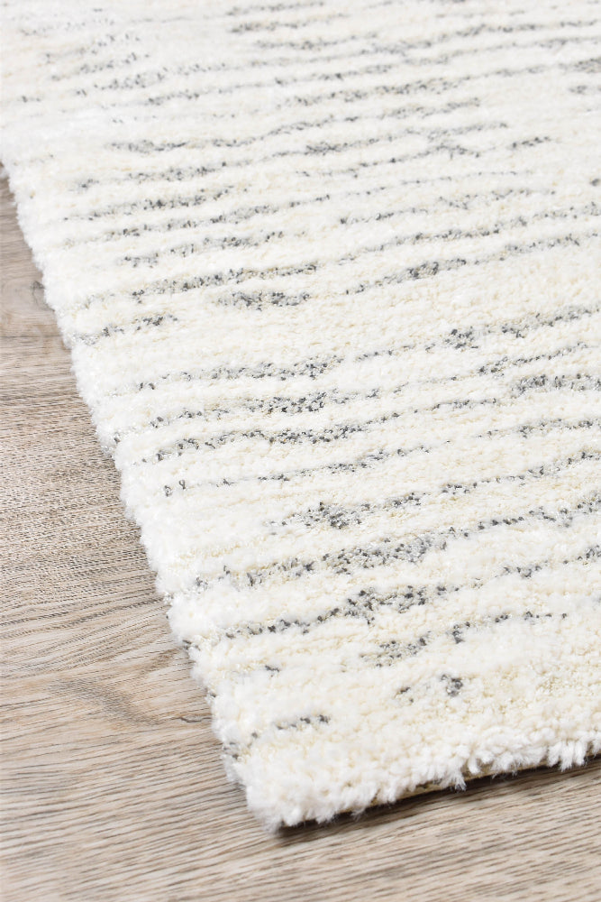 Scandinavian Waves Cream Grey Rug 50745 657