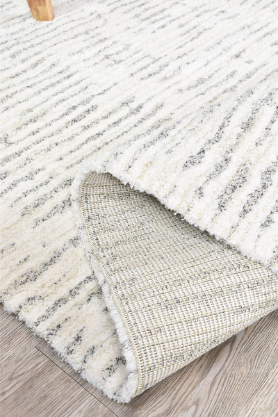 Scandinavian Waves Cream Grey Rug 50745 657