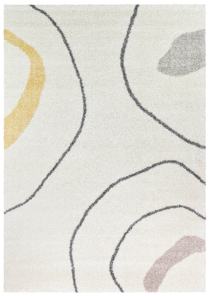 Tango Ripple Cream Rug 74312 060