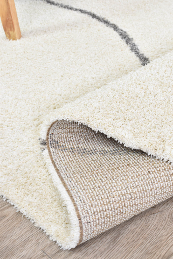 Tango Ripple Cream Rug 74312 060