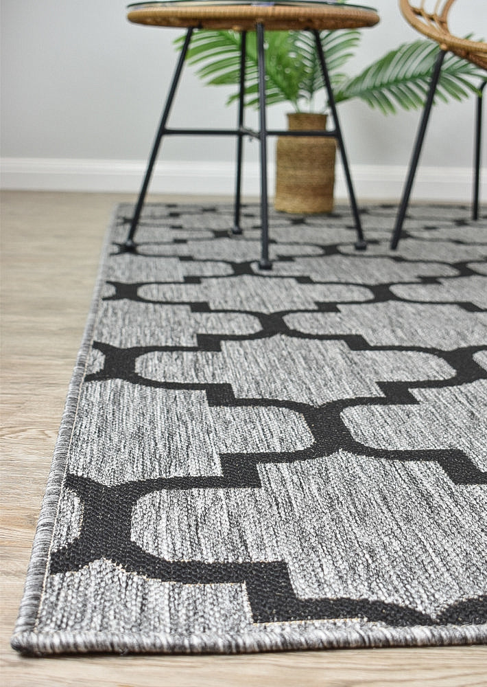 Long Island Alaska Moroccan Grey Rug 968-DM9E