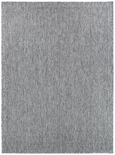 Long Island Alaska Plain Dark Grey Rug 1303-DM9E