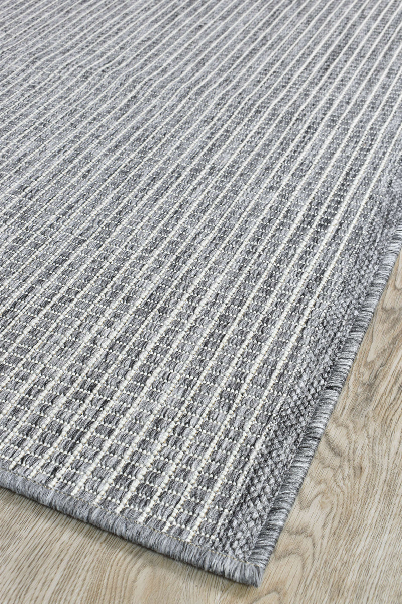 Long Island Alaska Plain Light Grey Runner Rug 1303-GU6E