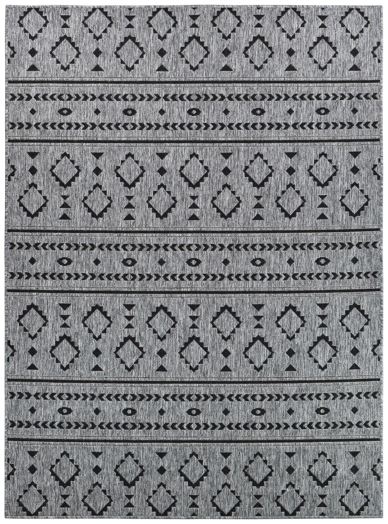 Long Island Alaska Zulu Dark Grey Rug 3333-DM9E