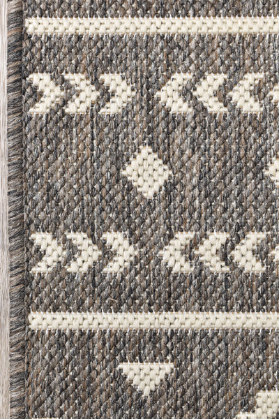 Long Island Alaska Zulu Brown Runner Rug 3333-W71E